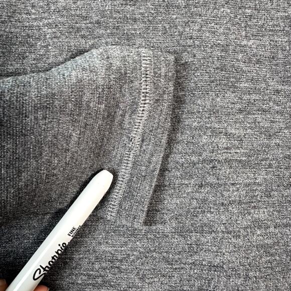 Ibex Merino Wool Men's Quarter Athletic Pullover 1/4 Zip Grey M - Picture 10 of 10